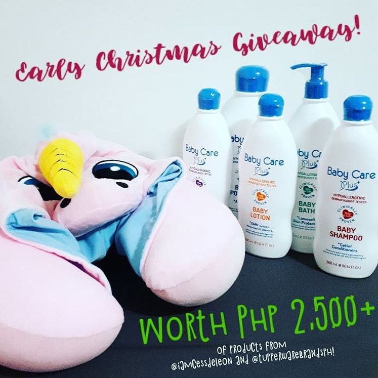 Baby Care Plus Giveaway on instagram.com/iamcessdeleon