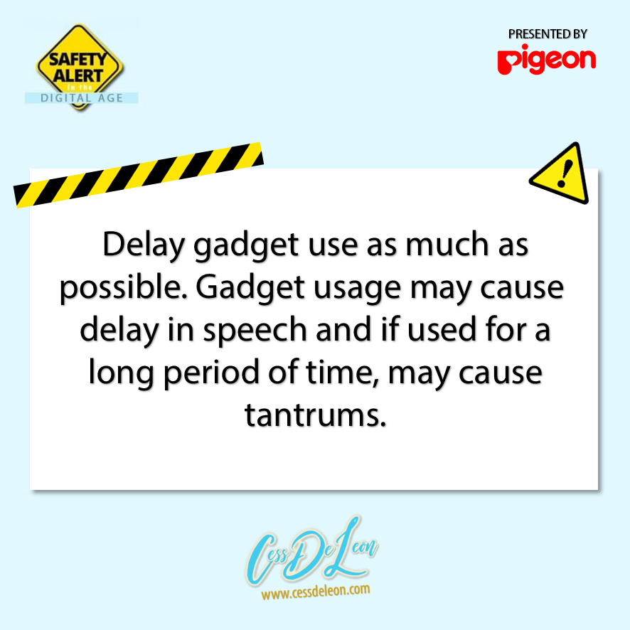 Gadget usage - Child Safety (Pigeon Event)