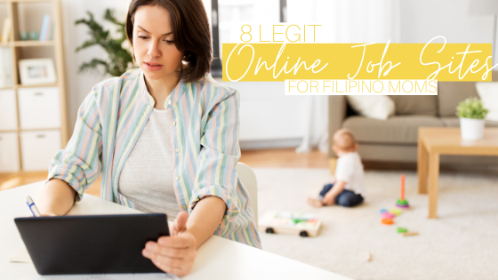 Blog Banner - 8 legit online job sites for filipino moms